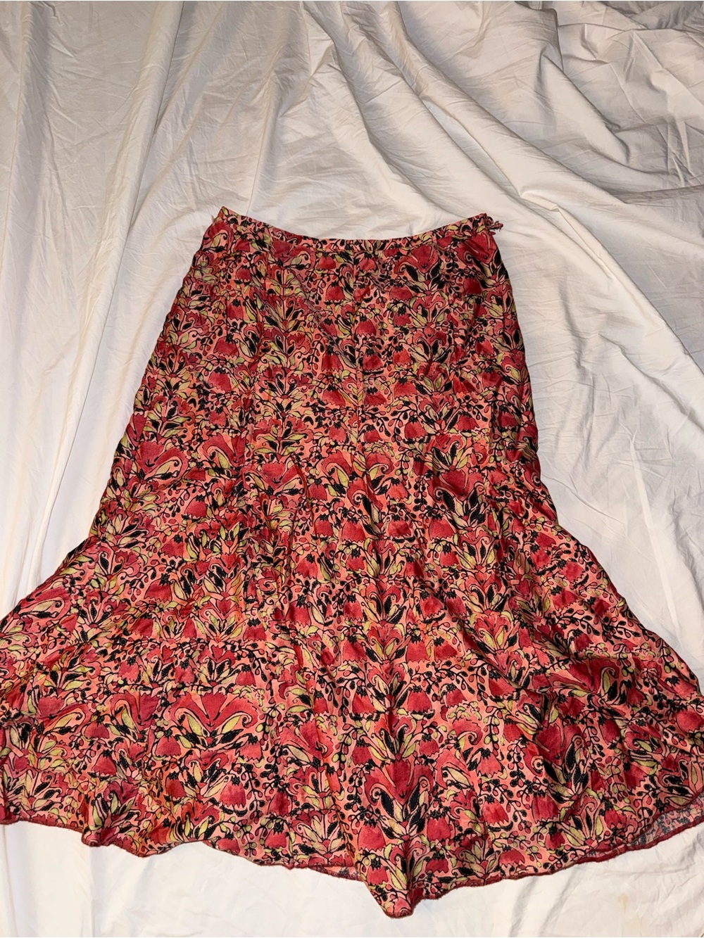 Y2K Peruvian Connection Women's Floral midi Skirt
